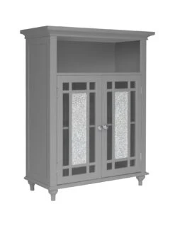 Teamson Kids Windsor 2 Door Floor Cabinet -Oleu Furniture Shop UGNXL SQ3 0000000005 GREY SLa