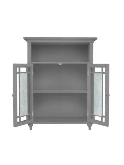 Teamson Kids Windsor 2 Door Floor Cabinet -Oleu Furniture Shop UGNXL SQ4 0000000005 GREY SLd