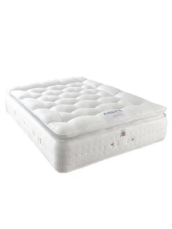 Aspire Cashmere 1000 Pocket Pillowtop Mattress - Double -Oleu Furniture Shop UGVVX SQ4 0000000013 WHITE SLd2