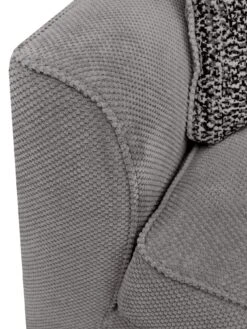 Very Home Bloom Fabric 4 Seater Sofa - Charcoal, Silver/Navy -Oleu Furniture Shop UGVY4 SQ5 0000000071 CHARCOAL SLd