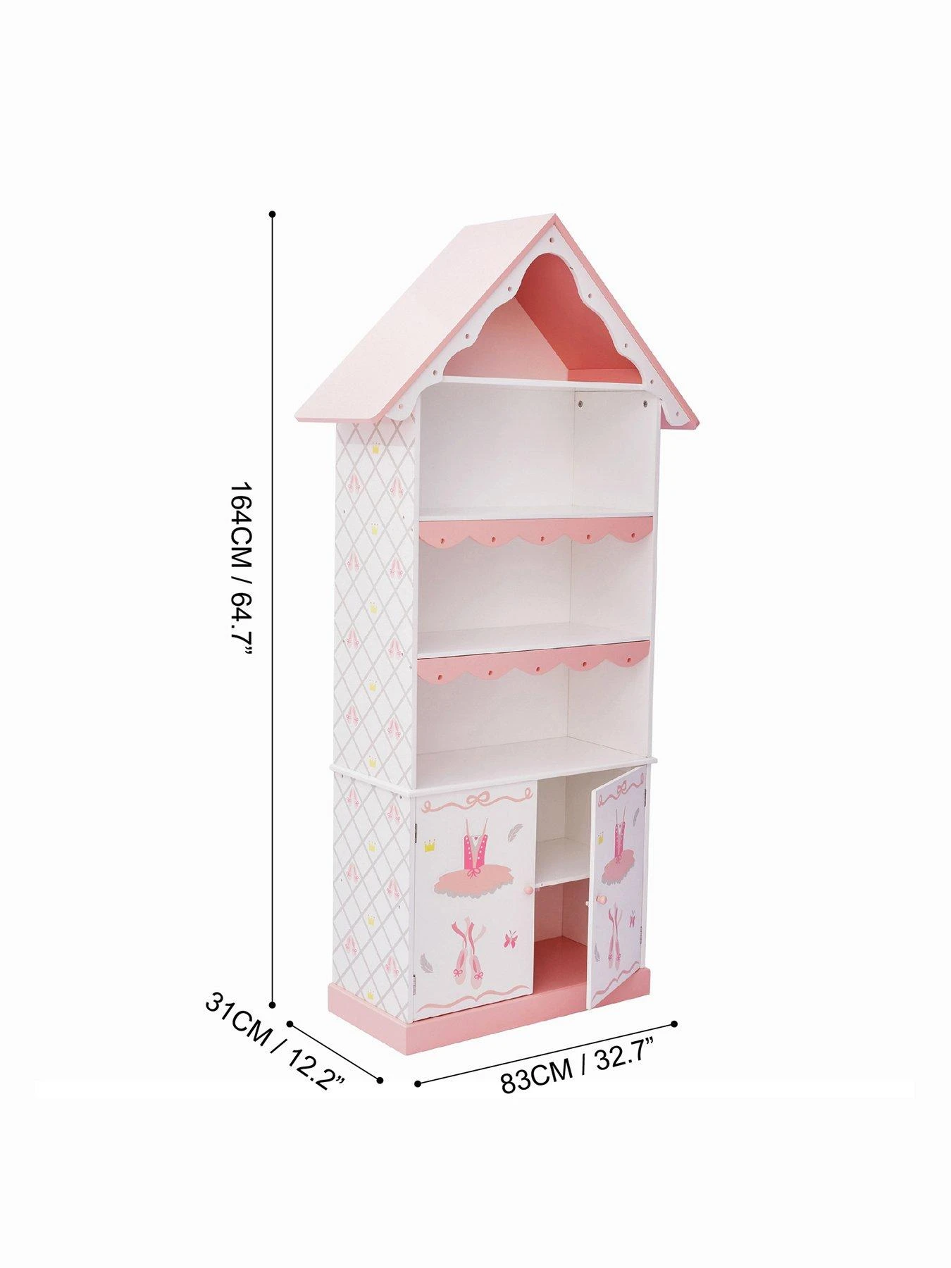 Teamson Kids Fantasy Fields Swan Lake Bookshelf 4 Teamson Kids Fantasy Fields Swan Lake Bookshelf - Image 2