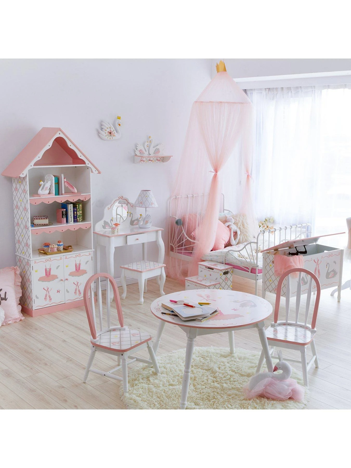 Teamson Kids Fantasy Fields Swan Lake Bookshelf 9 Teamson Kids Fantasy Fields Swan Lake Bookshelf - Image 7