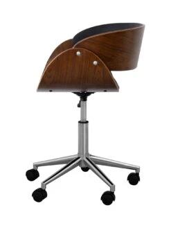 Teamson Home Versanora Home Office Chair -Oleu Furniture Shop UHAAY SQ3 0000000143 BROWN SLd