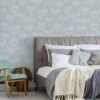 Superfresco Easy Aura Light Blue Wallpaper -Oleu Furniture Shop UHGQR SQ1 0000000020 BLUE SLf