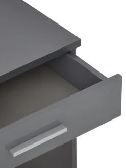 Very Home Prague Gloss Drawers Dressing Table -Oleu Furniture Shop UHQG6 SQ4 0000000563 GREY GLOSS SLd