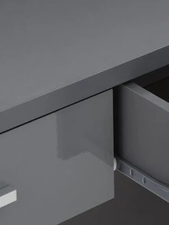 Very Home Prague Gloss Drawers Dressing Table -Oleu Furniture Shop UHQG6 SQ5 0000000563 GREY GLOSS SLd1