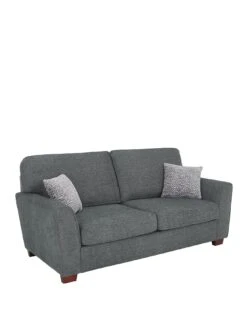 Very Home Hopton Fabric 4 Seater Sofa - Grey 9 Very Home Hopton Fabric 4 Seater Sofa - Grey -Oleu Furniture Shop UJV4A SQ4 0000000005 GREY SLa