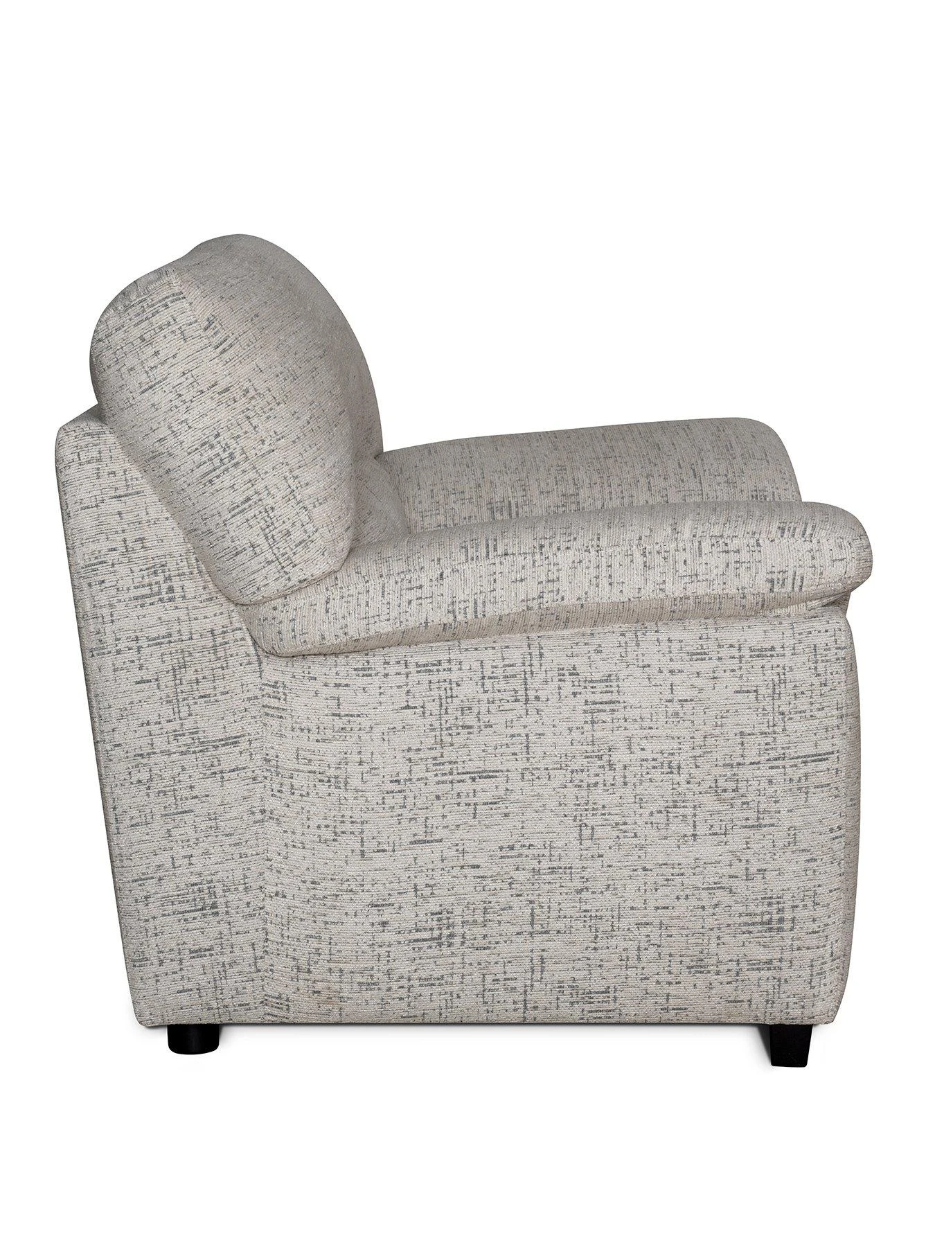 Very Home Danielle Fabric Armchair - Natural - FSC® Certified 5 Very Home Danielle Fabric Armchair - Natural - FSC® Certified - Image 3