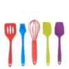 Colourworks Silicone 5 Piece Mini Utensils Set 2 Colourworks Silicone 5 Piece Mini Utensils Set -Oleu Furniture Shop ULFQP SQ1 0000000029 MULTI SLf