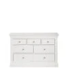 Julian Bowen Clermont Ready Assembled 4 + 3 Drawer Chest -Oleu Furniture Shop UPXUH SQ1 0000000013 WHITE SLf