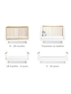 Snuz SnuzKot Skandi 3-Piece Nursery Furniture Set - White/Natural -Oleu Furniture Shop UQ6HK SQ4 0000000003 NATURAL SLd