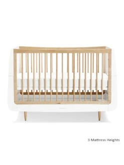 Snuz SnuzKot Skandi 3-Piece Nursery Furniture Set - White/Natural -Oleu Furniture Shop UQ6HK SQ5 0000000003 NATURAL SLd1