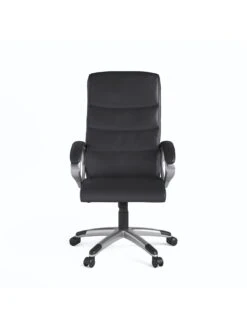Alphason Hampton Leather Office Chair - Black -Oleu Furniture Shop UQJR5 SQ3 0000000004 BLACK SLd