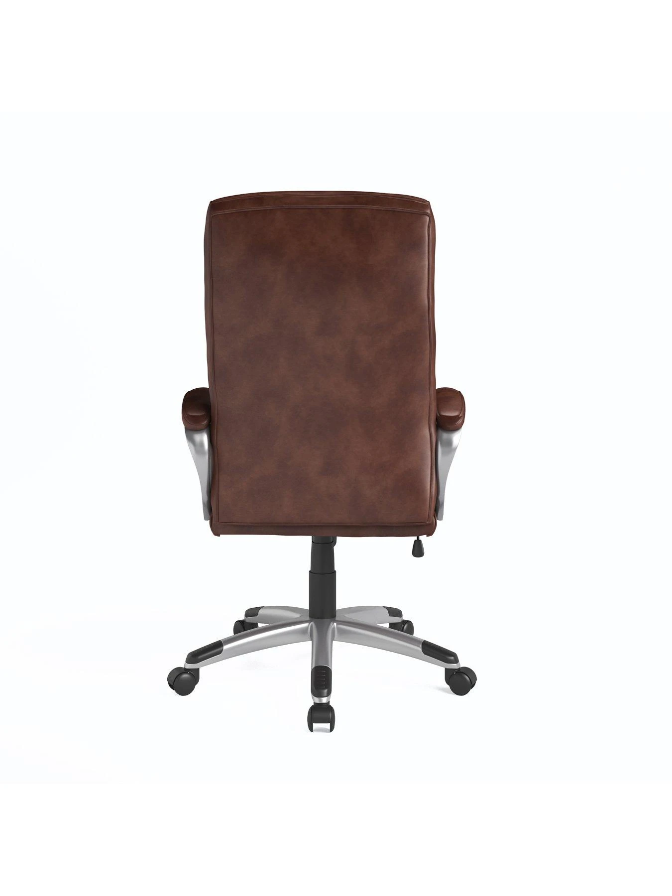 Alphason Hampton Leather Office Chair - Brown 7 Alphason Hampton Leather Office Chair - Brown - Image 5