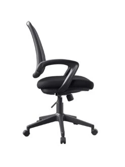Alphason Marvin Office Chair - Black -Oleu Furniture Shop UQJRV SQ4 0000000004 BLACK SLd