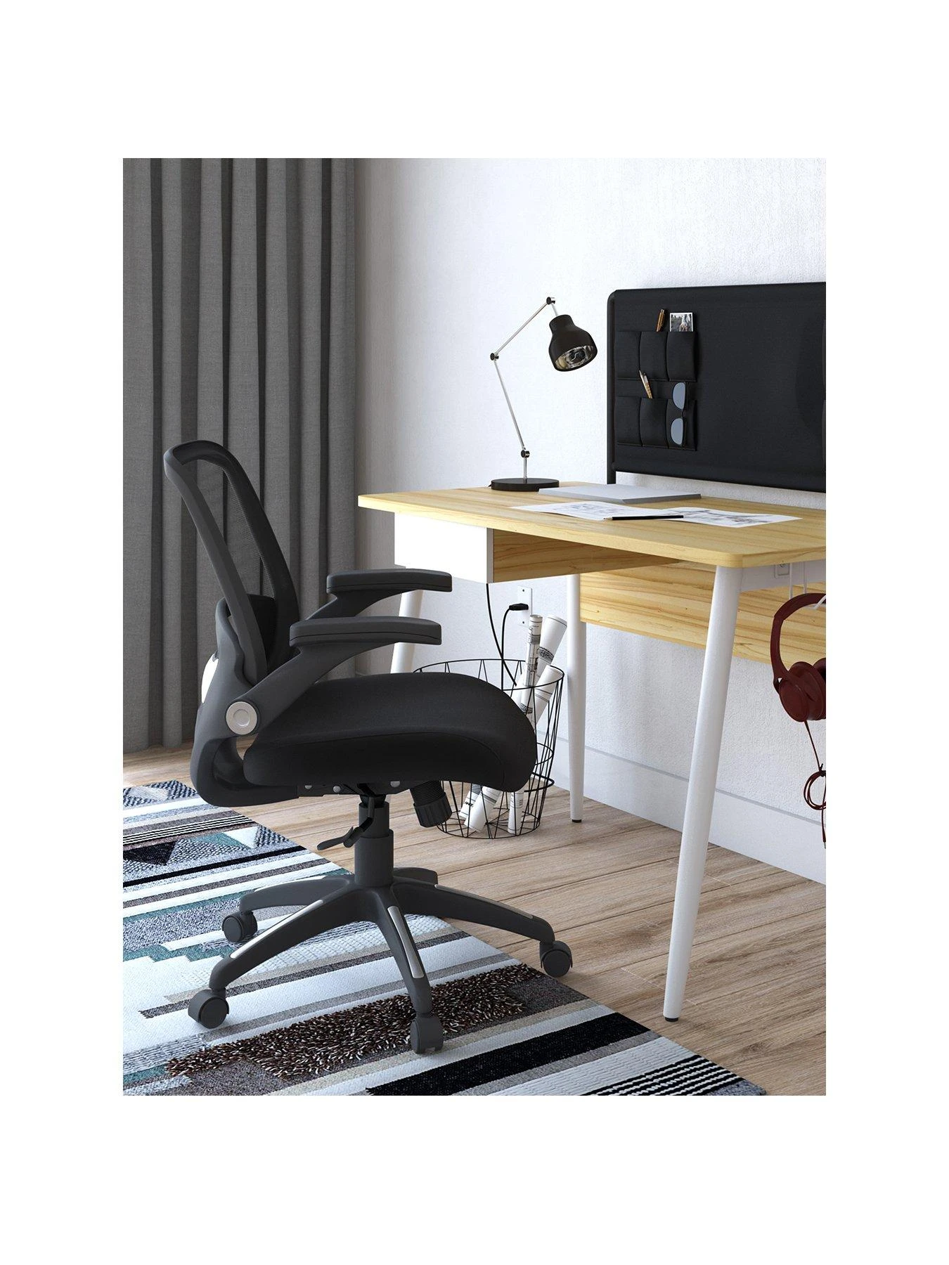 Alphason Newport Office Chair - Black 4 Alphason Newport Office Chair - Black - Image 2