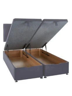 Airsprung Viva Hybrid 1000 Pocket Ottoman Divan - Grey -Oleu Furniture Shop UR4U9 SQ3 0000000005 GREY SLd