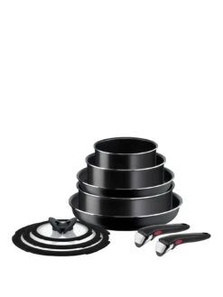 Tefal Ingenio Easy Cook 10pc Removable Handle, Stackable Pan Set L1549042