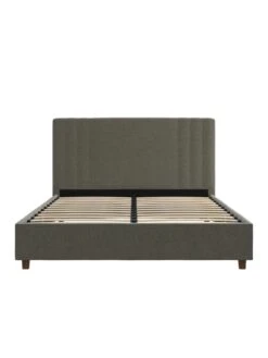 Queer Eye Charis Linen Double Bed -Oleu Furniture Shop URJYD SQ5 0000000005 GREY SLd2