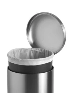 Addis Dome Pedal Bin -Oleu Furniture Shop URQT2 SQ5 0000000166 STAINLESS STEEL SLd3