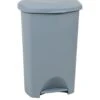 Addis 50-Litre Pedal Bin 1 Addis 50-Litre Pedal Bin -Oleu Furniture Shop URQT6 SQ1 0000000215 LIGHT GREY SLf