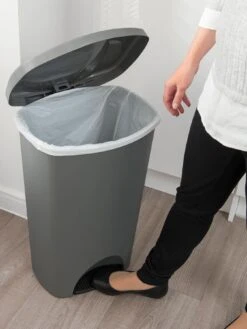 Addis 50-Litre Pedal Bin -Oleu Furniture Shop URQT6 SQ5 0000000215 LIGHT GREY SLd3