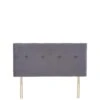 Airsprung Viva Fabric Headboard - Grey 1 Airsprung Viva Fabric Headboard - Grey -Oleu Furniture Shop URTEU SQ1 0000000005 GREY SLf