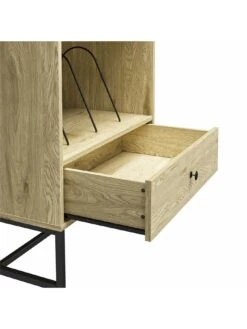 Queer Eye Tamlin Record Stand -Oleu Furniture Shop UTFC7 SQ5 0000000006 OAK SLd2