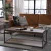 Queer Eye Quincy Coffee Table 1 Queer Eye Quincy Coffee Table -Oleu Furniture Shop UTFE3 SQ1 0000000006 OAK RSr