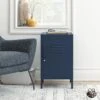 Queer Eye Bradford Metal Locker End Table - Navy -Oleu Furniture Shop UTFET SQ1 0000000048 NAVY RSr