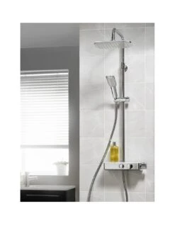 Triton Push Button Mixer- Chrome