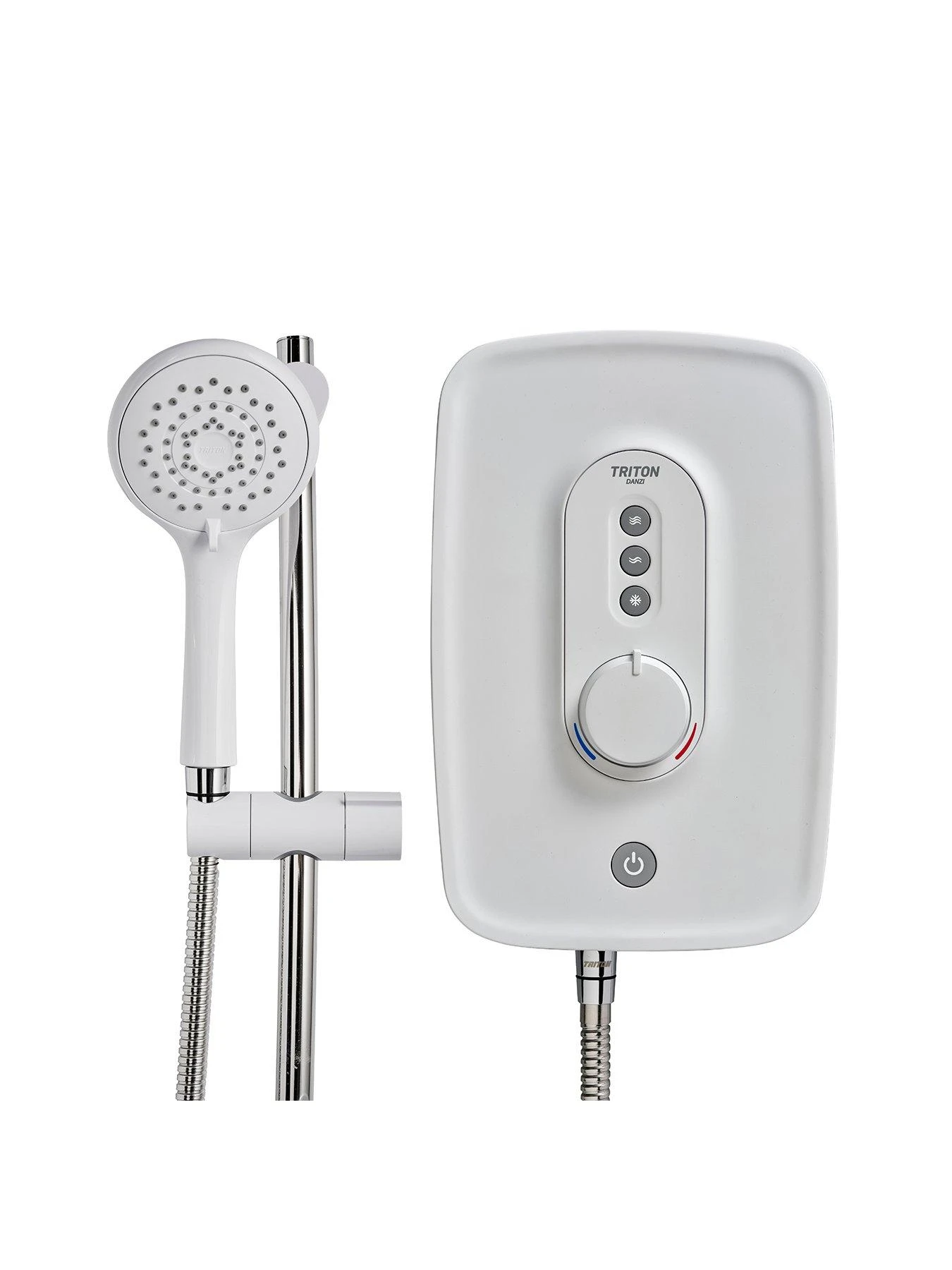Triton Danzi 8.5kW Electric Shower - White 3 Triton Danzi 8.5kW Electric Shower - White