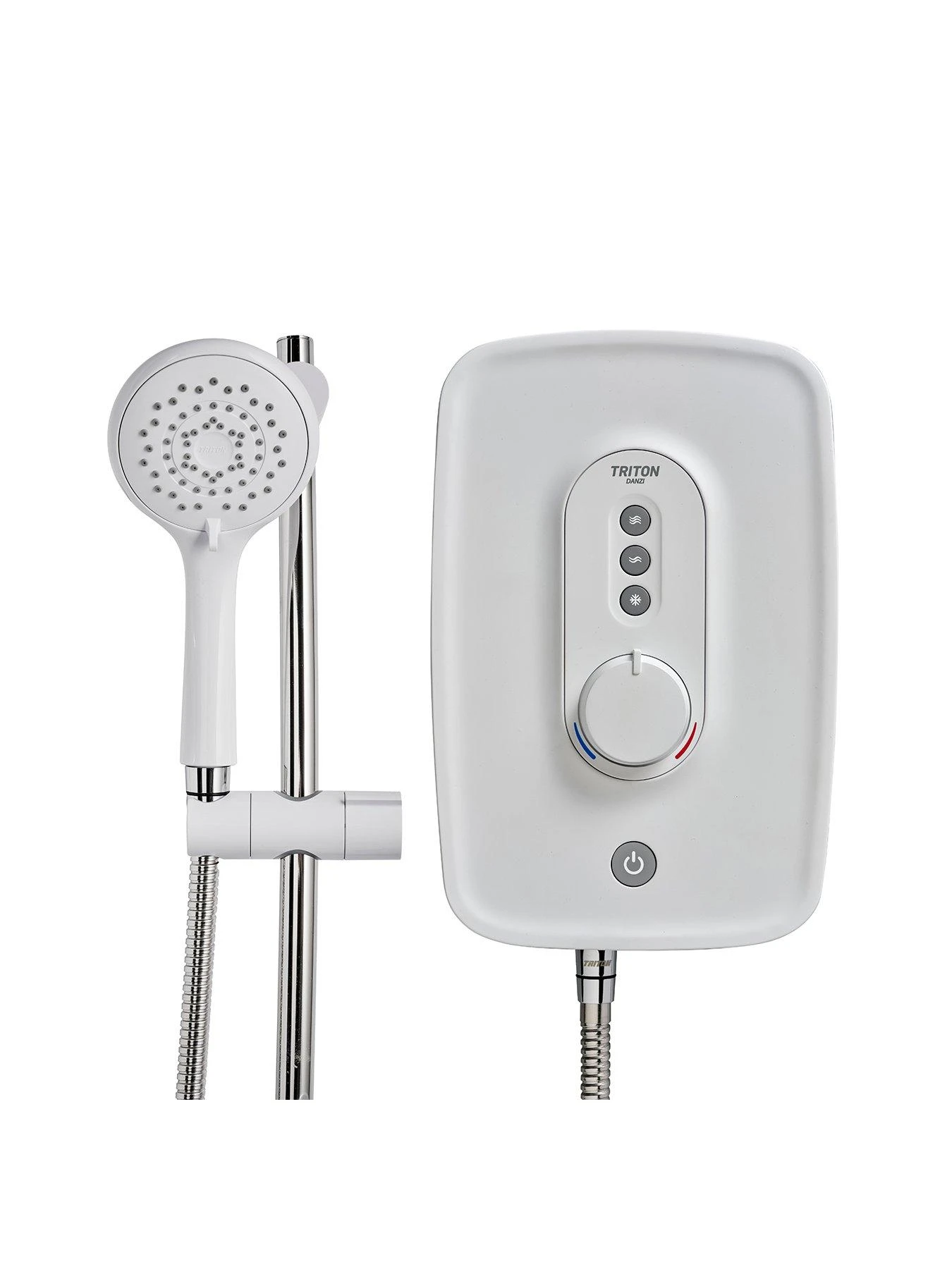 Triton Danzi 10.5kW Electric Shower - White 3 Triton Danzi 10.5kW Electric Shower - White