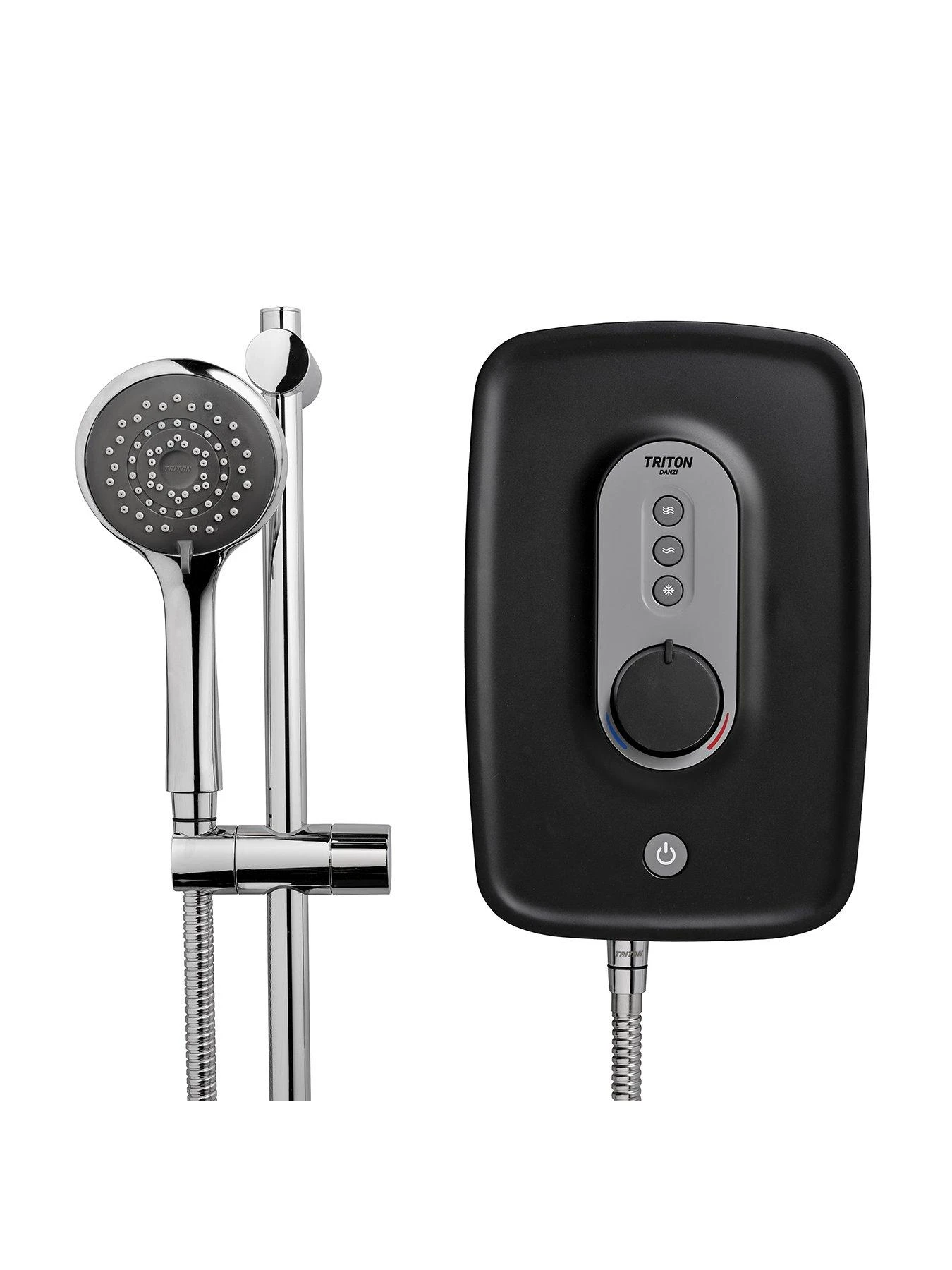 Triton Danzi 8.5kW Electric Shower - Black 3 Triton Danzi 8.5kW Electric Shower - Black