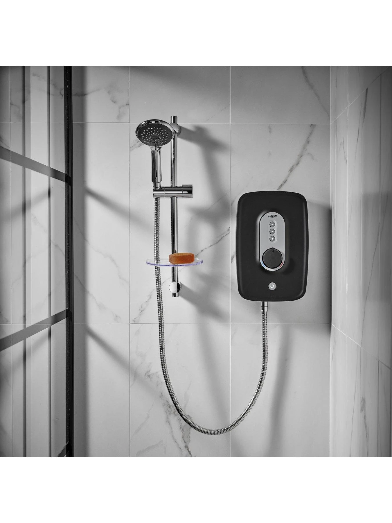 Triton Danzi 8.5kW Electric Shower - Black 7 Triton Danzi 8.5kW Electric Shower - Black - Image 5