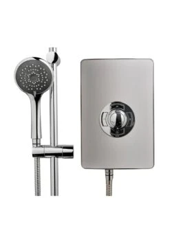 Triton Collection II 8.5kW Electric Shower - Brushed Steel