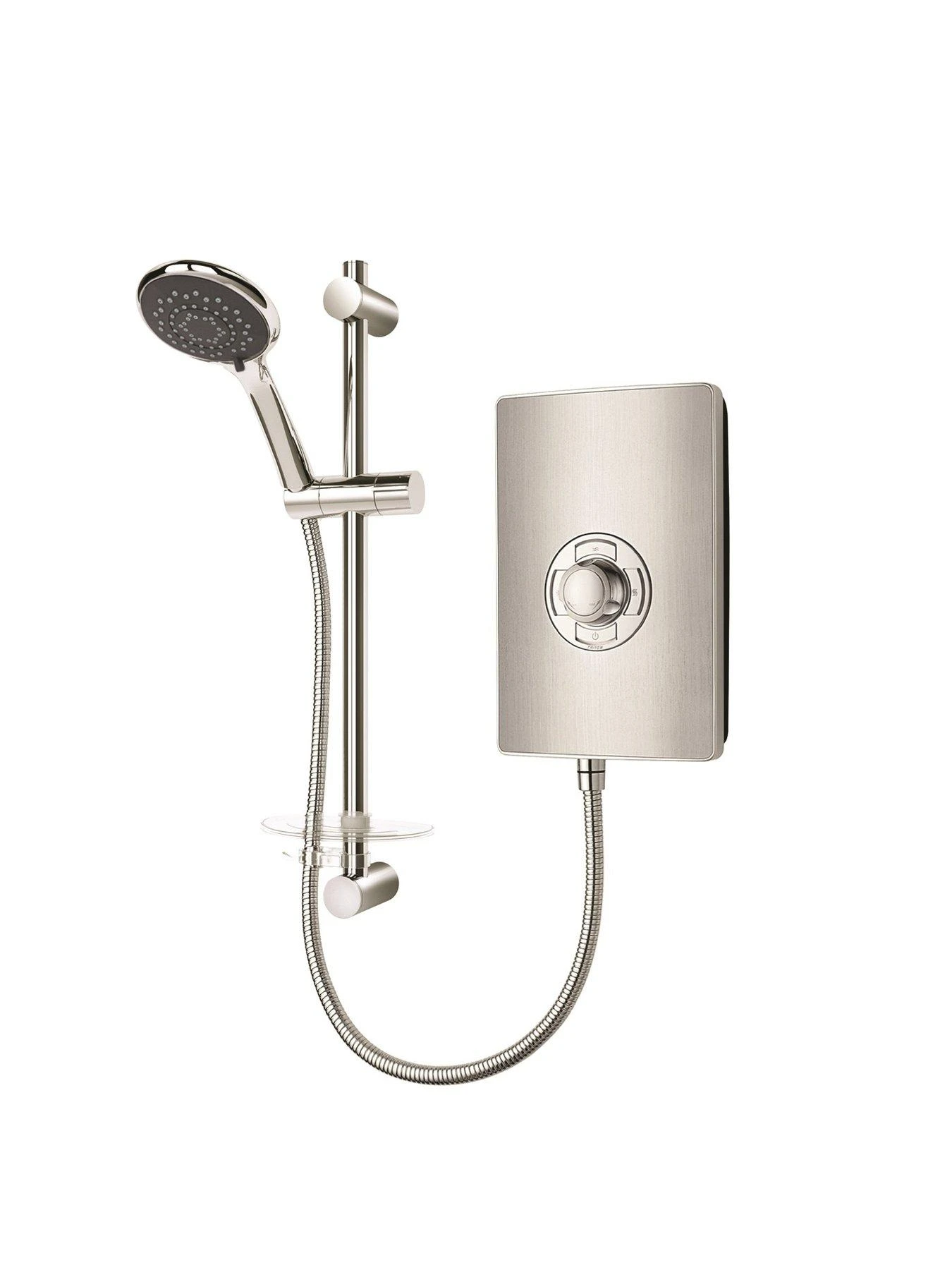 Triton Collection II 8.5kW Electric Shower - Brushed Steel 4 Triton Collection II 8.5kW Electric Shower - Brushed Steel - Image 2