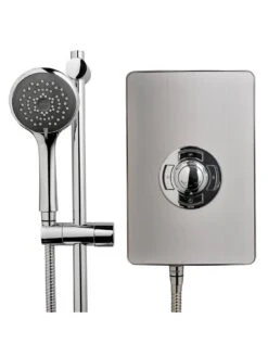 Triton Collection II 9.5kW Electric Shower - Brushed Steel 11 Triton Collection II 9.5kW Electric Shower - Brushed Steel -Oleu Furniture Shop UTLG2 SQ4 0000000238 STEEL SLd2