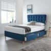 Airsprung Astrid Ortho Divan with Storage Options And Headboard - Navy -Oleu Furniture Shop UTXH4 SQ1 0000000048 NAVY RSr
