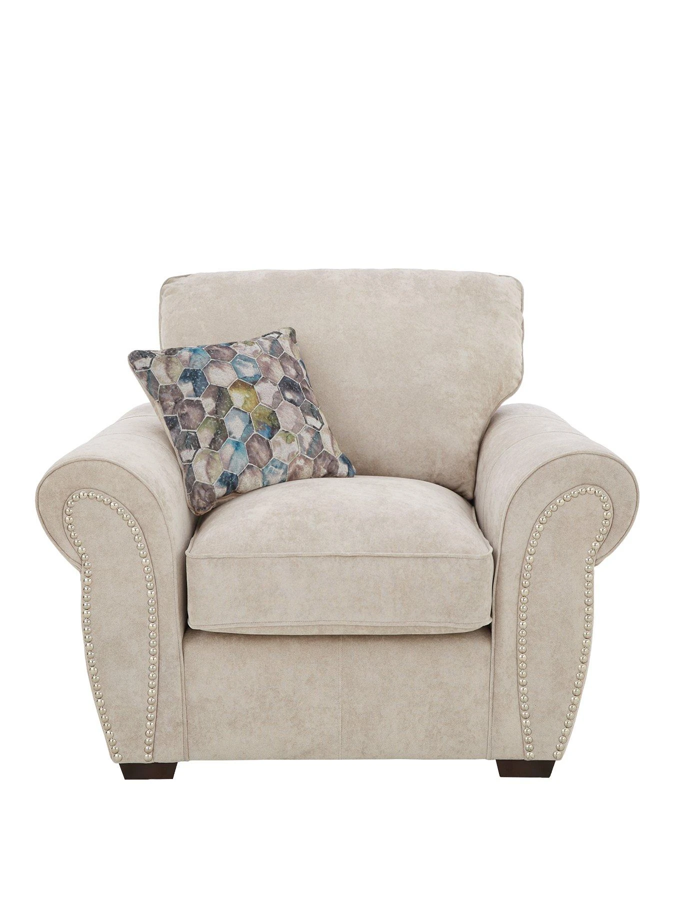 Very Home Flair Fabric Armchair 4 Very Home Flair Fabric Armchair - Image 2