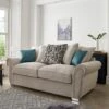 Very Home Flair Fabric 3 Seater Sofa -Oleu Furniture Shop UUTNT SQ1 0000000035 SILVER RSr