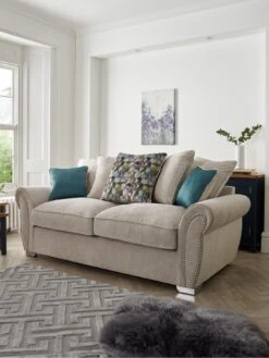 Very Home Flair Fabric 3 Seater Sofa