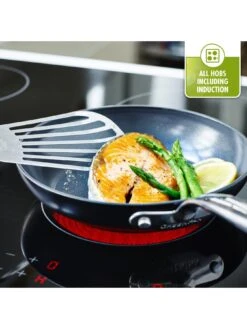 GreenPan Barcelona Black Ceramic Non-stick 28cm Wok -Oleu Furniture Shop UUU5L SQ4 0000000004 BLACK SLd2