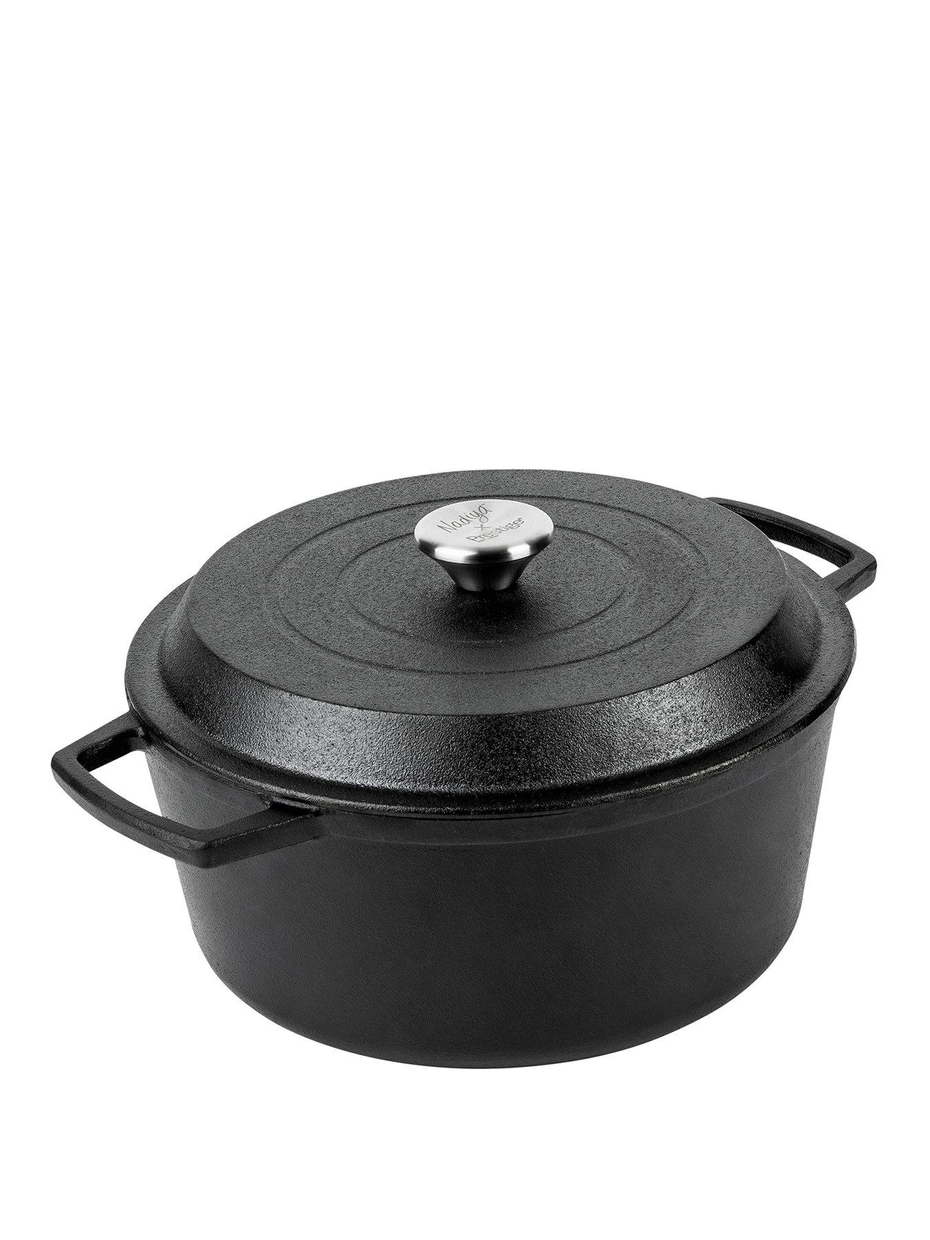 Prestige Nadiya Cast Iron Casserole, 4.5l 3 Prestige Nadiya Cast Iron Casserole, 4.5l