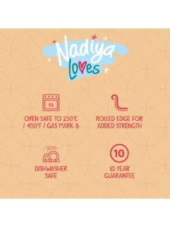 Prestige Nadiya Bakeware Set, 4 Piece -Oleu Furniture Shop UUU63 SQ7 0000000082 TEAL ICf