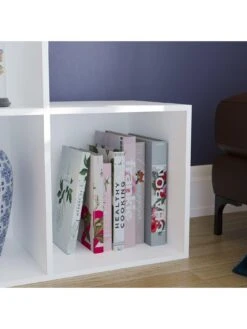 Vida Designs Durham 10 Cube Staircase Storage Unit - White -Oleu Furniture Shop UVJ5L SQ6 0000000013 WHITE SLd2