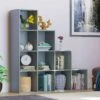 Vida Designs Durham 10 Cube Staircase Storage Unit - Grey 1 Vida Designs Durham 10 Cube Staircase Storage Unit - Grey -Oleu Furniture Shop UVJ5M SQ1 0000000005 GREY RSr