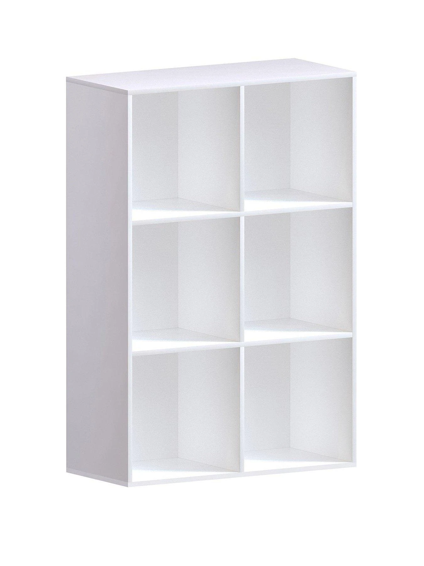 Vida Designs Durham 2 x 3 Cube Storage Unit - White 4 Vida Designs Durham 2 x 3 Cube Storage Unit - White - Image 2