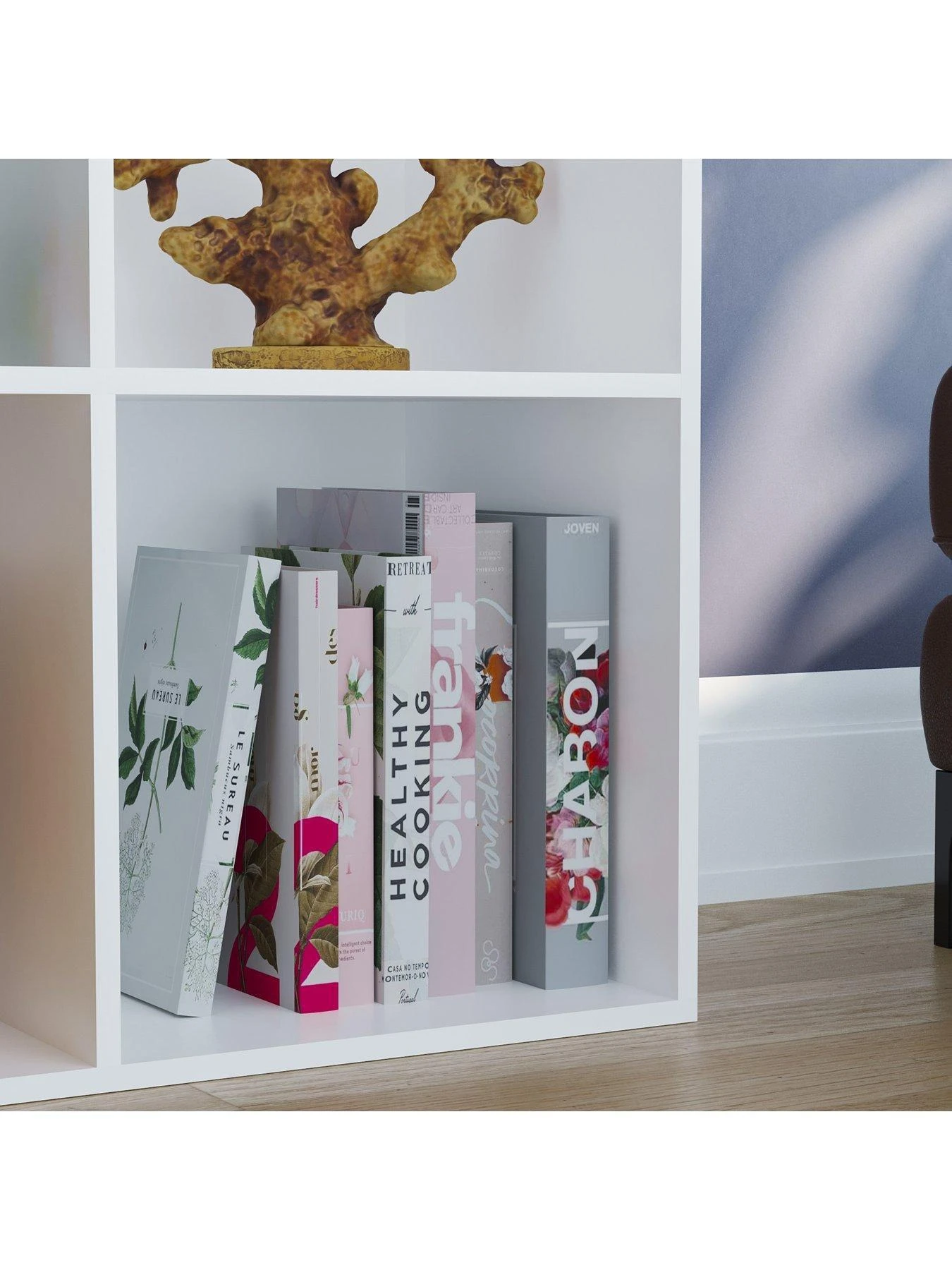 Vida Designs Durham 2 x 3 Cube Storage Unit - White 6 Vida Designs Durham 2 x 3 Cube Storage Unit - White - Image 4