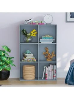 Vida Designs Durham 2 X 3 Cube Storage Unit - Grey -Oleu Furniture Shop UVJ5X SQ4 0000000005 GREY SLd